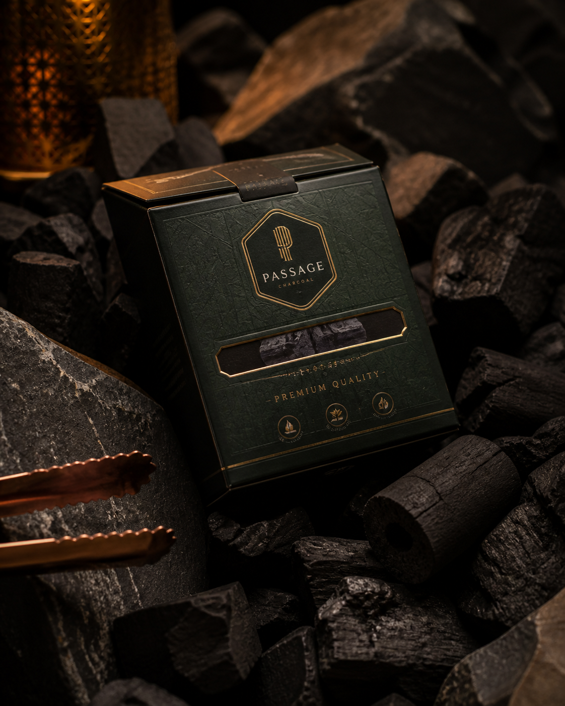 Charcoal, Dark Tin