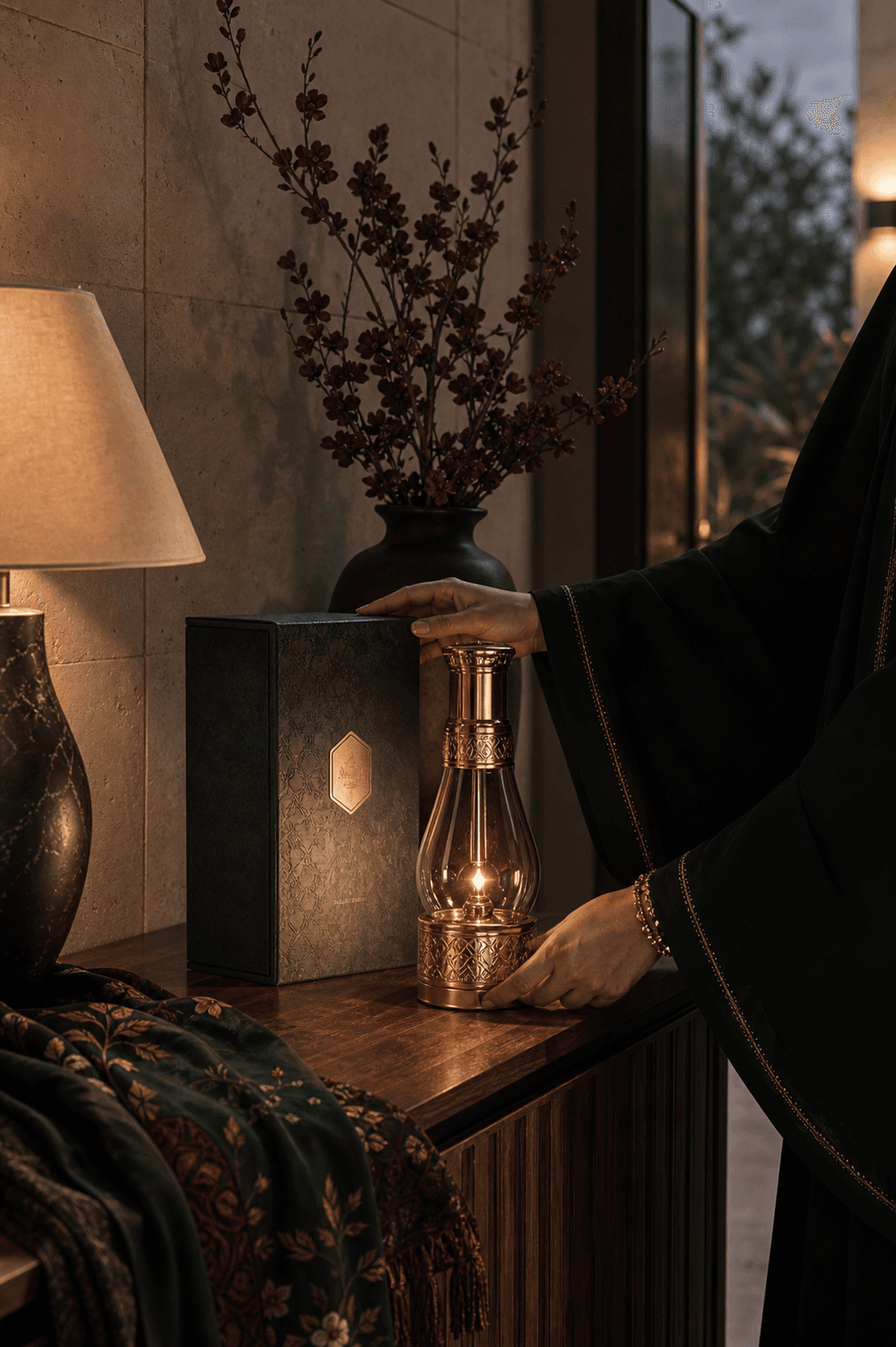 Passage lamp, Gulf home